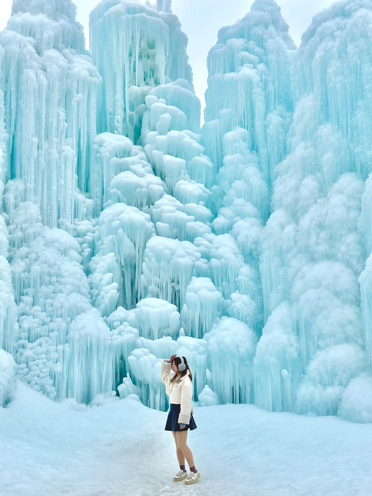 청양에서 즐기는 겨울 얼음분수 축제 (약 15,000원)