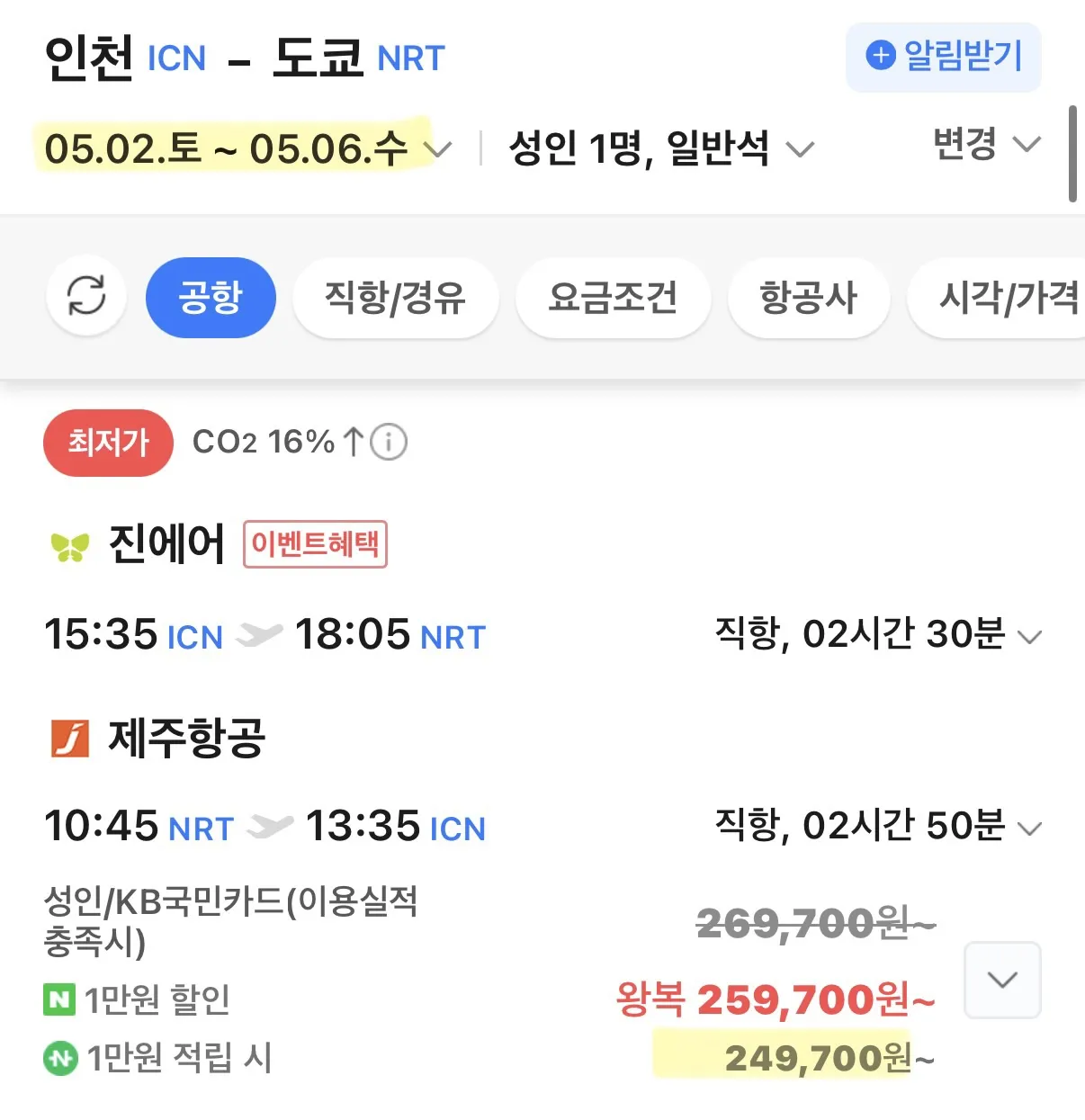 도쿄 여행 정보: 출발 5월 초, 비용 약 25만 원